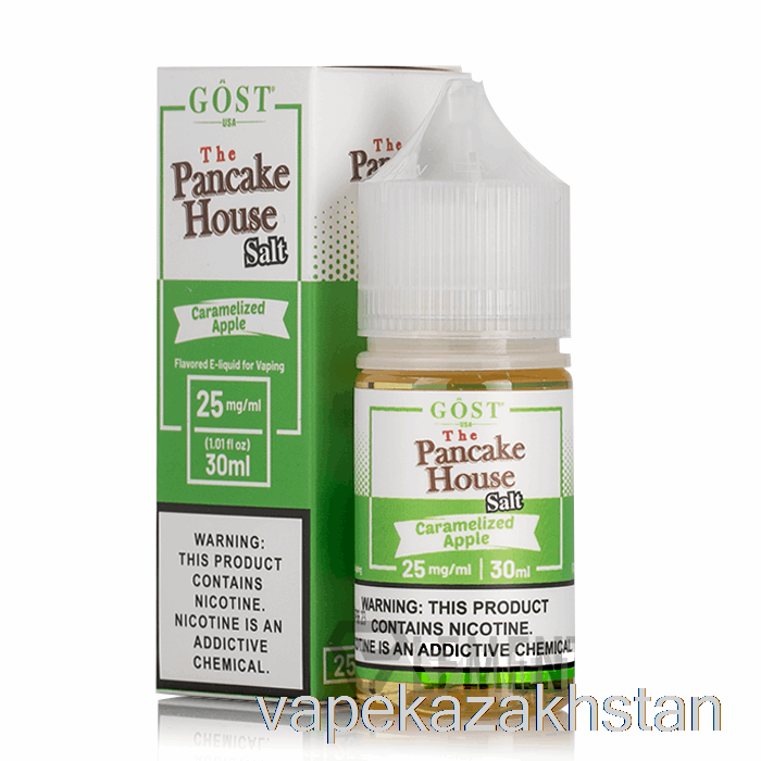 Vape Smoke Caramelized Apple SALTS - The Pancake House - GOST Vapor - 30mL 50mg